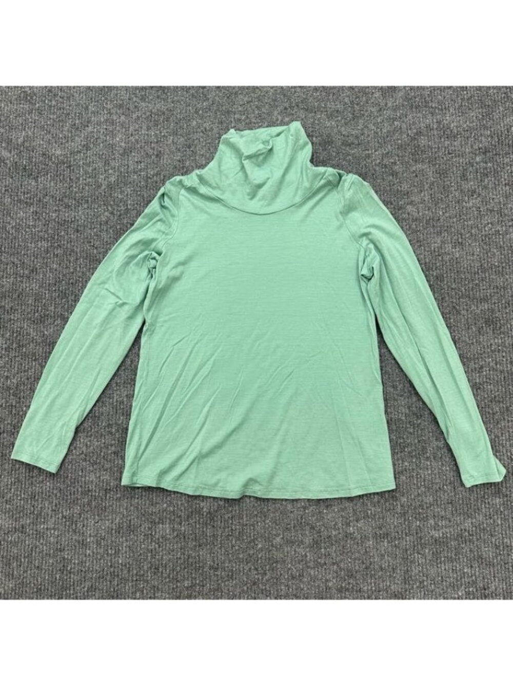 Ibex Merino Wool Cowl Neck Lightweight Base Layer Long Sleeve Shirt Womens Sz XL